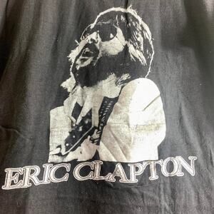 vintage 80’s ERIC CLAPTON Portrait Guitar Solo single stitch graphic tee shirt M